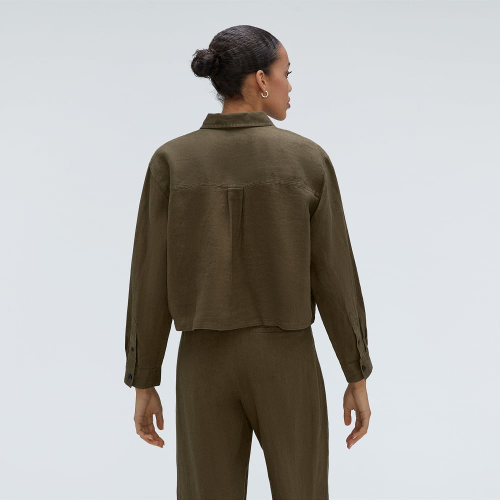 The Linen Way Short Shirt | Beech - Image 3