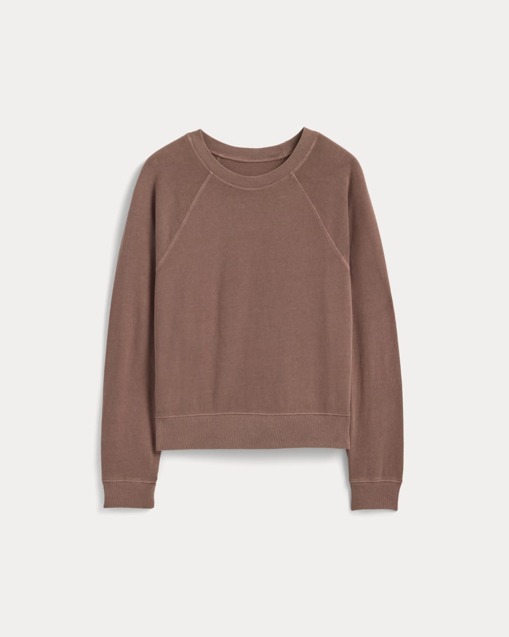 The Off-Duty Long-Sleeve Tee | Brown Garment Dye - Image 2