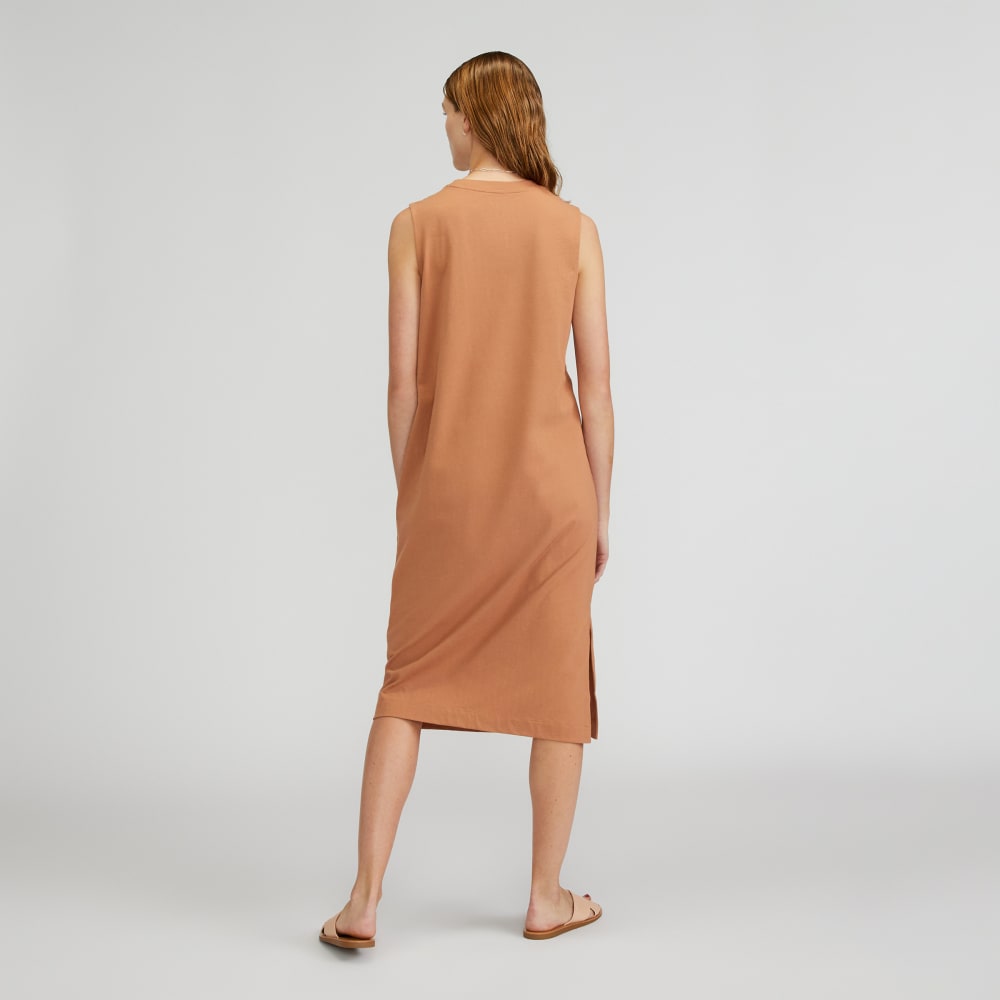The Weekend Tank Dress | Tawny Brown - Image 3