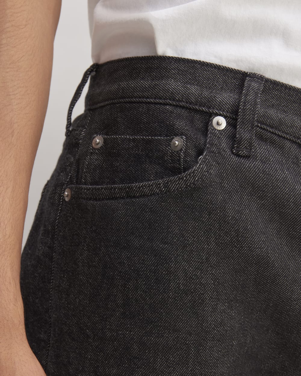 The Selvedge Straight Fit Jean | Black Rinse - Image 4