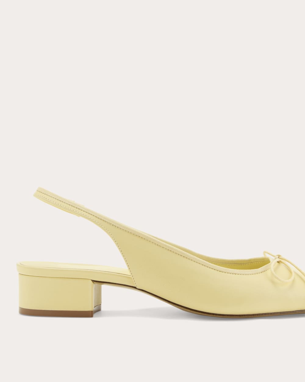 The Ballet Slingback Heel | Straw - Image 6