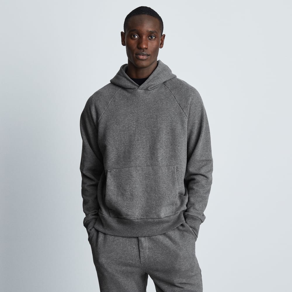 The Track Hoodie | Dark Heather Grey - Image 2