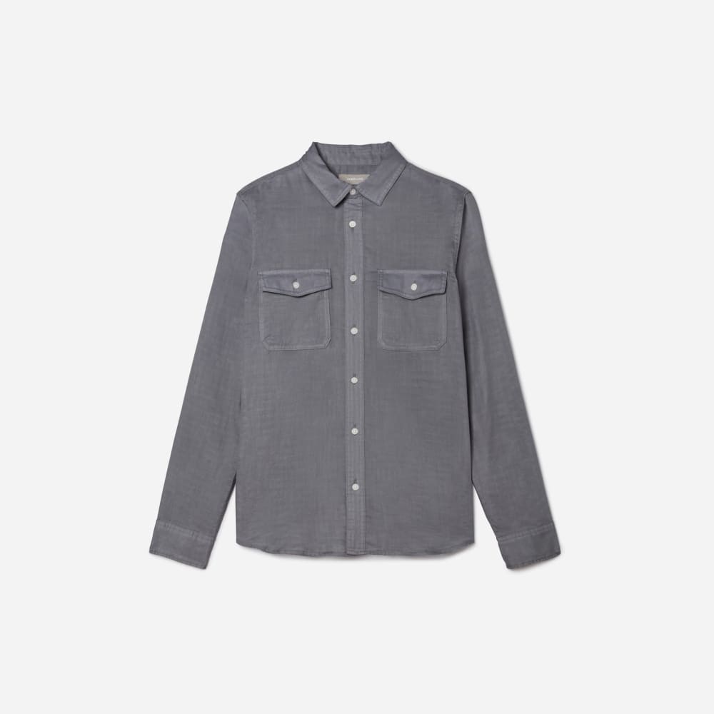 The Long-Sleeve Summer Shirt | Slate