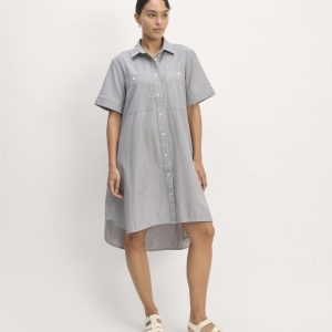 The Daytripper Dress | White / Black