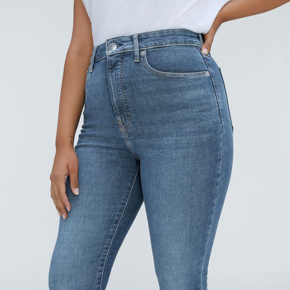 The Way-High? Hourglass Skinny Jean | Faded Blue | 26.75 Inseam - Image 4