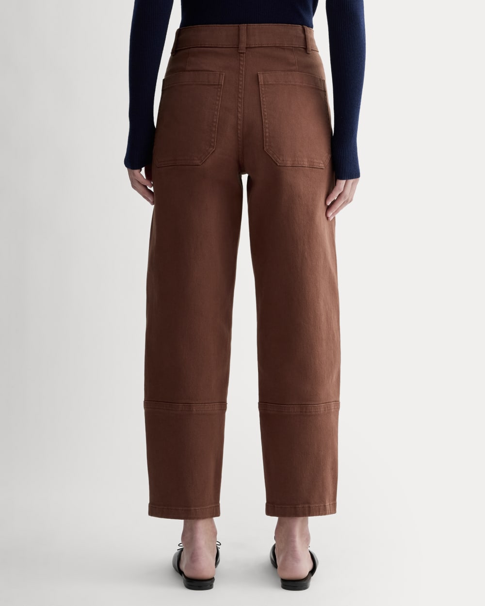 The Utility Barrel Pant | Rosewood | Tall - Image 6