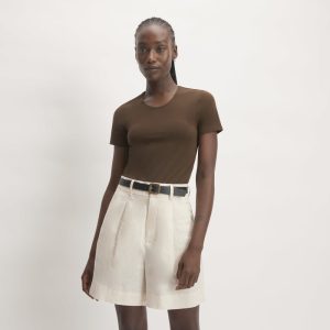 The Supima? Form Crew Neck Tee | Cocoa