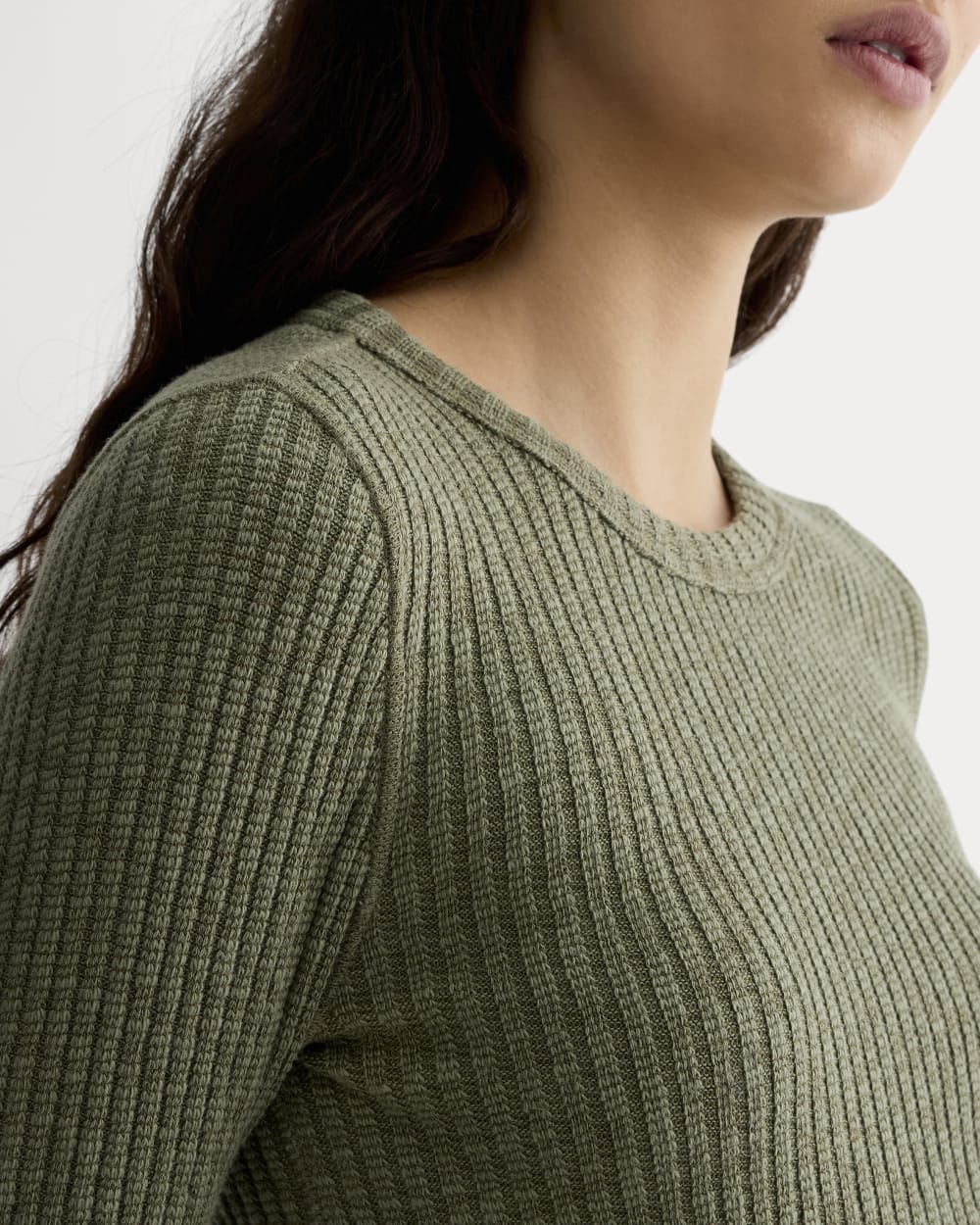 The Cozy Rib Long-Sleeve Tee | Kalamata - Image 4