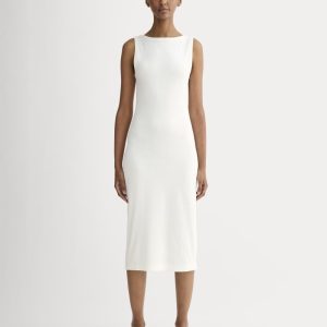 The Selfie Tank Dress | White