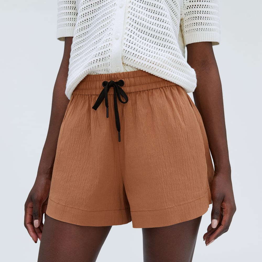 The Seersucker Boxer Short | Tawny Brown - Image 4