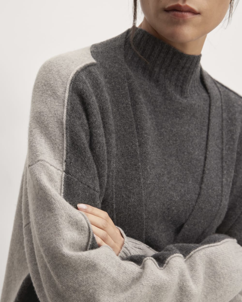 The Good Merino Wool Cardigan | Graphite / Hare Grey - Image 4