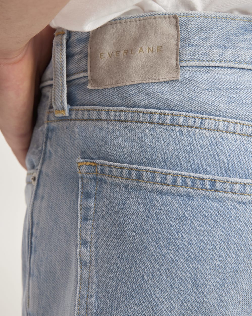 The Authentic Straight Jean | Sun Faded Blue - Image 5